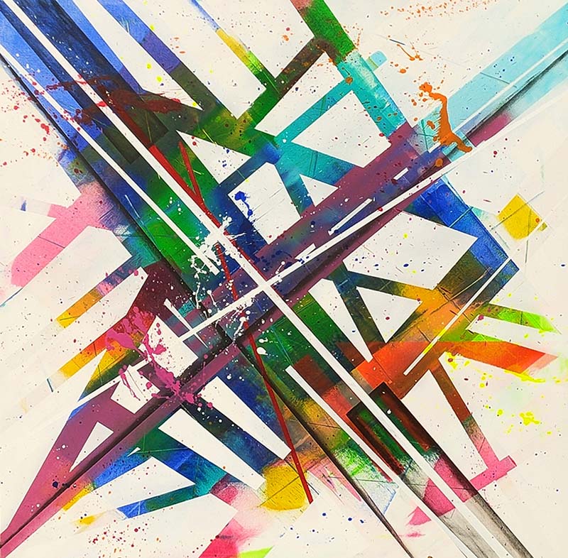 Verità Nascoste - Acrilico su tela 80 x 80