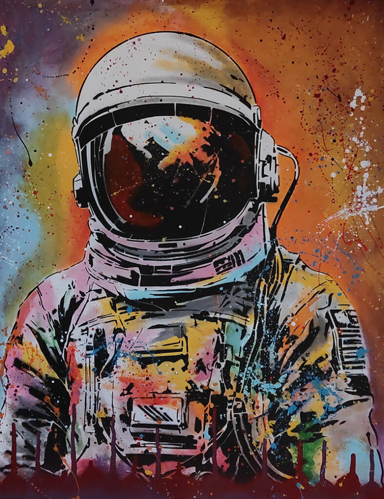 Viene rappresentato il quadro Ready To Mars